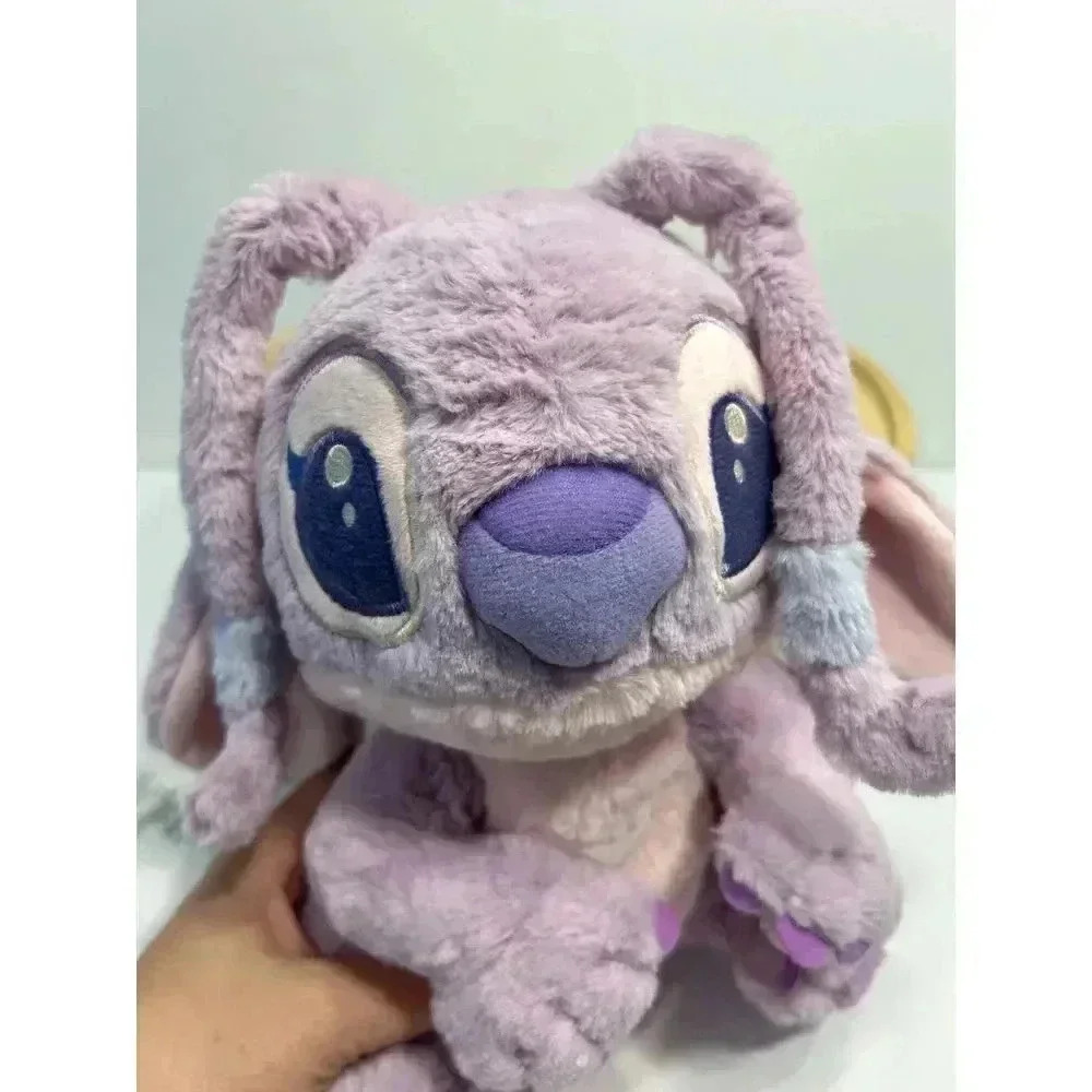 Disney Store Lilo and Stitch Stitch Angel Purple Pink Plush Stuffed Animal Toy - Picture 6 of 6